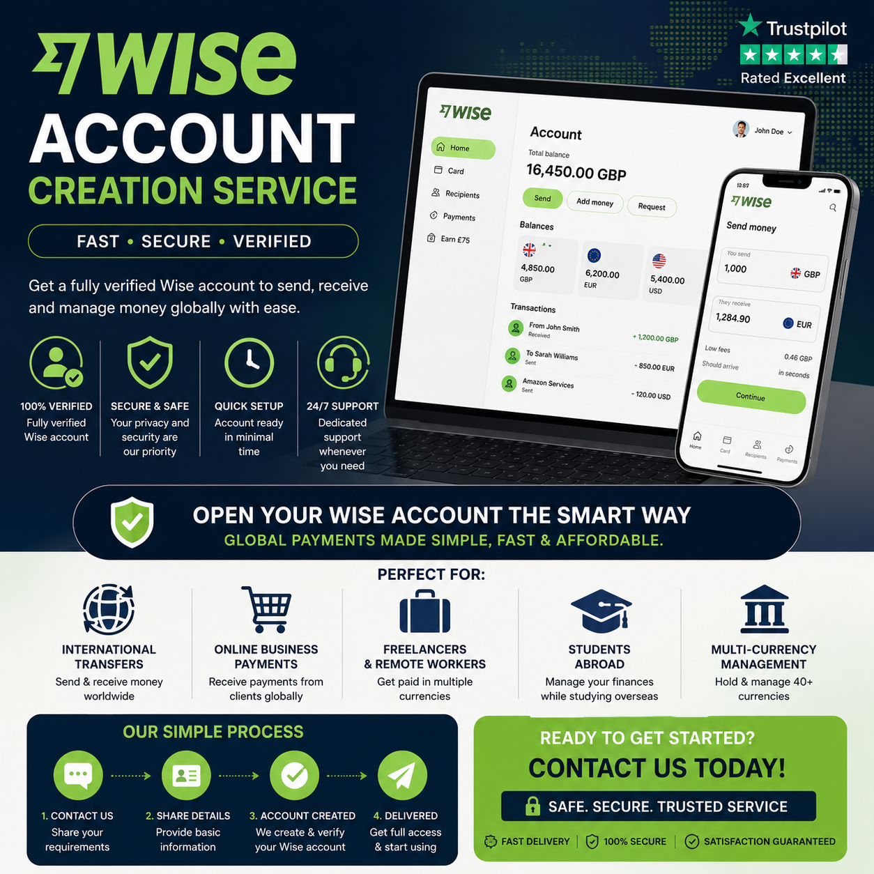 wise account creation wise account creation